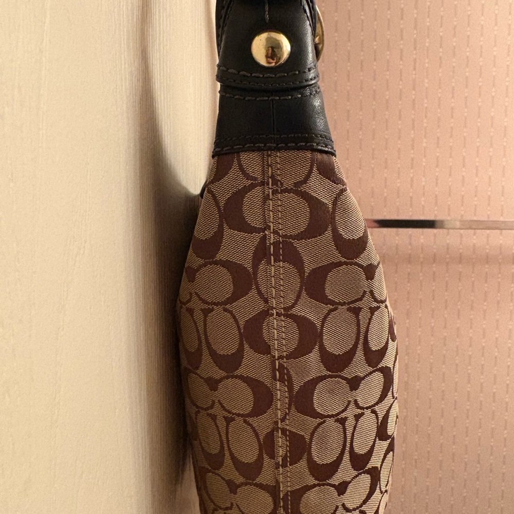 Vintage Authentic Coach signature duffel bleeker … - image 3